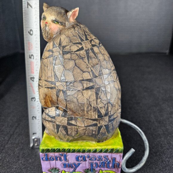 2004 Jim Shore Heartwood Creek Don't Cross My Path #117679 - Picture 8 of 11